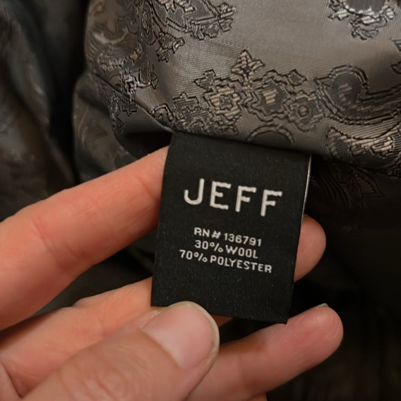 JEFF Balfour Wool/ Poly Men’s Tall Jacket - Picture 5 of 7